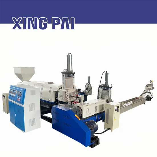 HDPE LDPE PP Nylon Plastic Bags Film Washing Waste Plastic Granulator Recycling Machine Price